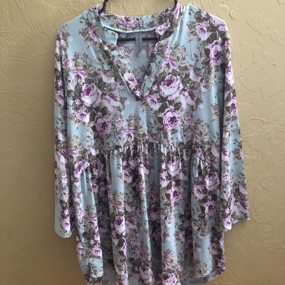 Honeyme floral babydoll gabby